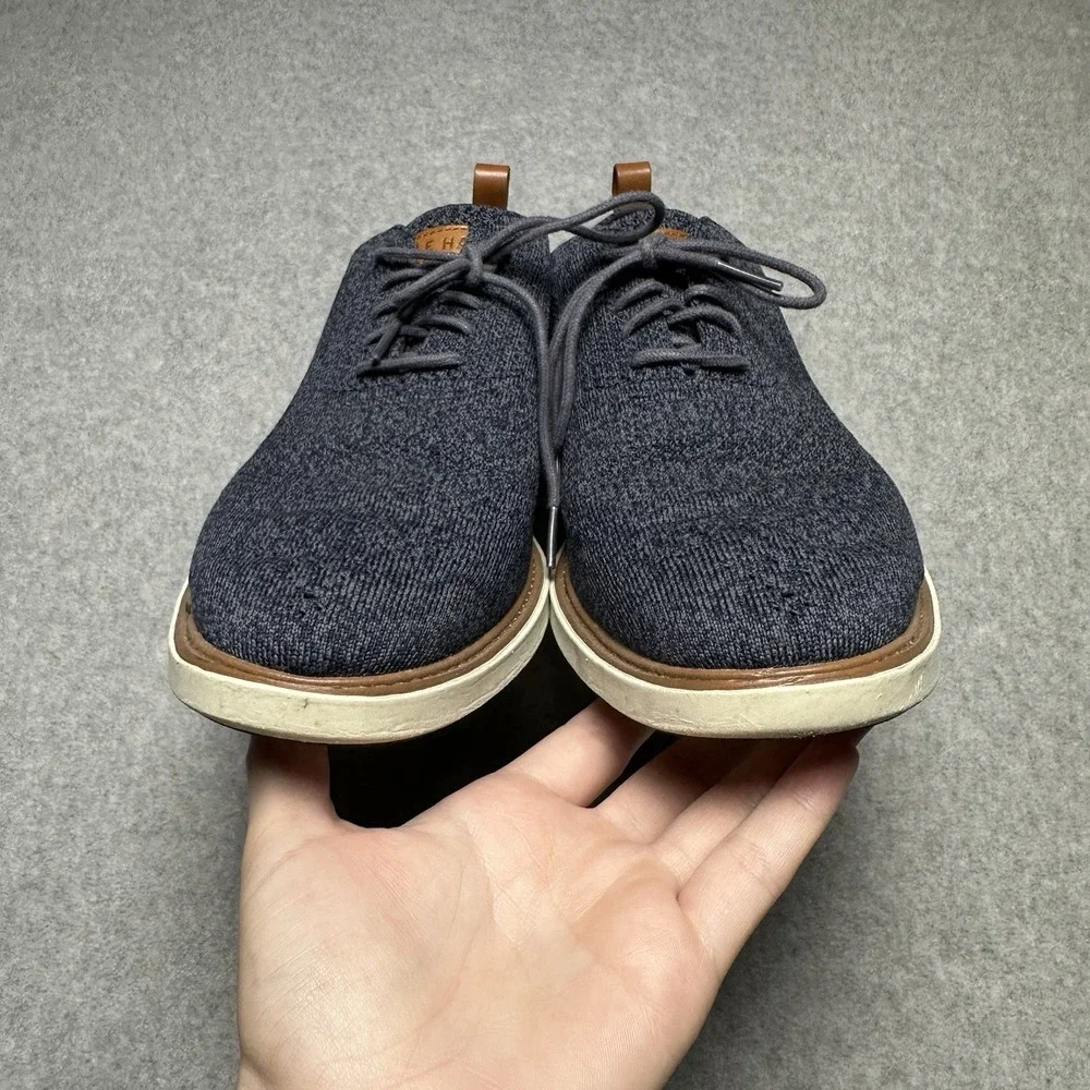 Cole Haan Men's GrandEvolution Ombre‎ Blue Knit Oxfords Dress Shoes C33107 Sz 11